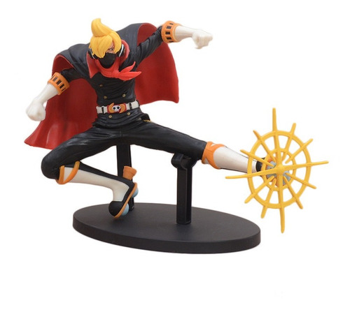 Figura Sanji One Piece Anime Muñeco Raid Suit Osoba Mask