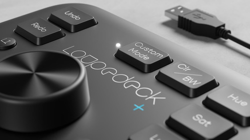 Imagen 3 de 4 de Loupedeck+ Teclado Multimedia Ergonómico Controles Táctiles