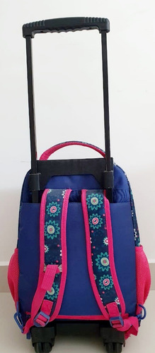 Kossok Mochila Carro Floreada - Impecable