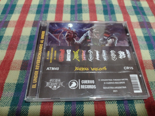 Fuerza Violenta Cd Sello Cuervo Records Ind Arg (23-1) 