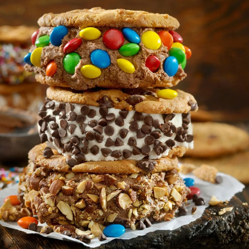 Autentico Deiman Delicioso Cookies And Cream 1galon Todo Uso
