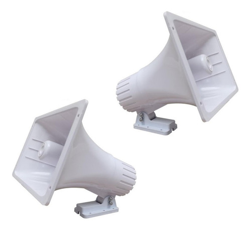 Imagen 2 de 5 de Dos Bocinas Parlante + Amplificador Usb Micrófono Publicidad