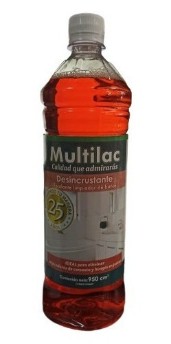 Desincrustante Limpiador De Pocetas Y Ceramicas Multilac