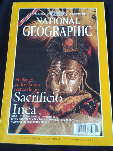 Revista National Geographic Noviembre 1999