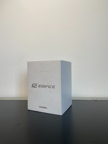 Reloj Casio Edifice Efb-108d-7avcr Blanco Plata. Plateado Plateado Blanco (Usado)