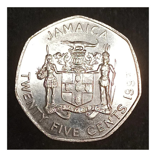 Jamaica 25 Cents 1993 Sc Km 147 Marcus Garvey