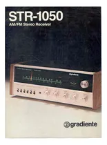 Comprar Catálogo u002F Folder : Receiver Gradiente Str-1050 # Novo Okm.