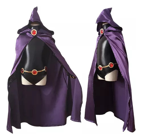 Cosplay De Halloween De Anime Cos Suit Raven Teen Titan Rave