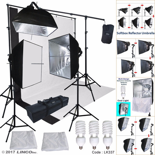 Estudio Fotografico Completo Luz Cenital Linco / Impoluz