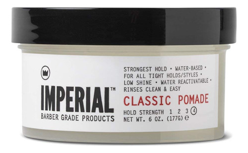 Imperial Barber Grade Products Classic Pomade, 6 Oz. 5000