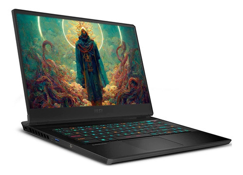Notebook Gamer Msi Gp66 Leopard Core I7 16gb 512gb Rtx 3080 cor preta