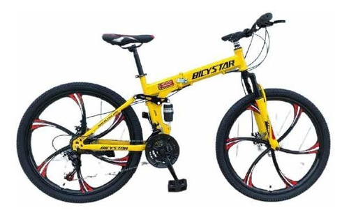 Bicicleta Plegable Marca Bicystar Rin 26