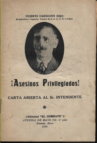 Caggiano Asesinos Privilegiados Electrocutados Corriente Alt