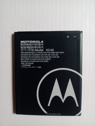 Batería Motorola Kc40 Compatible Moto E6 Plus Xt2025