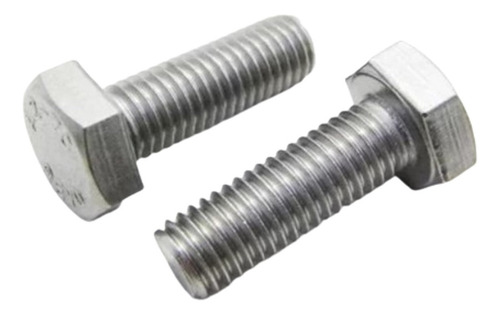 Parafuso Inox M10 X 16 Sextavado Ma Passo 1,5mm - 25
