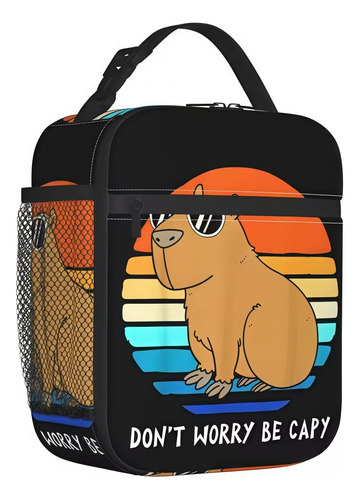 Bolsa De Almuerzo Con Estampado De Capibara