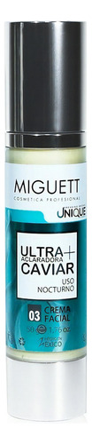 Crema Facial Ultra Aclaradora + Caviar Triple Acción Miguett Tipo de piel Mixta