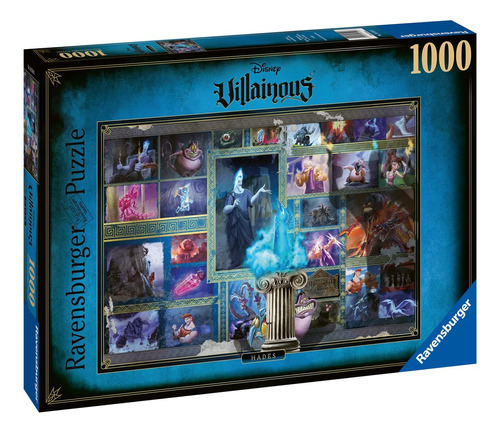 Ravensburger Puzzle 1000 Piezas, Villainous Hades, Puzzle D