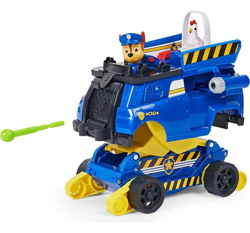 Vehículo Paw Patrol Chase Levanta Y Rescata