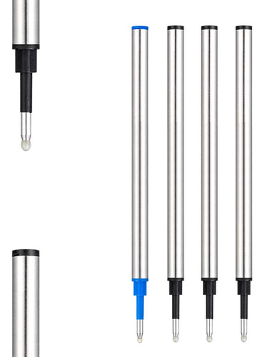 Dunbong Recambios De Bolgrafo Rodante, Punta Fina De 0.020in