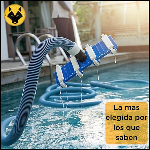Imagen 7 de 10 de Manguera Piscina Pileta Flotante Reforzada 1 1/2 X 5 Mts
