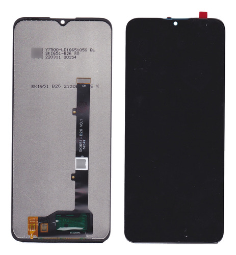 Display Compatible Para Zte Blade A71 6.52  C/touch Negro