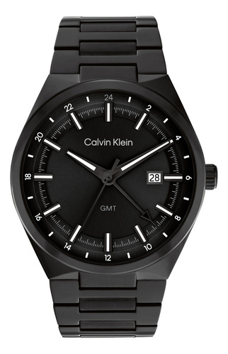 Reloj Calvin Klein Hombre 25200490 Distinguishgmt Negro 44mm