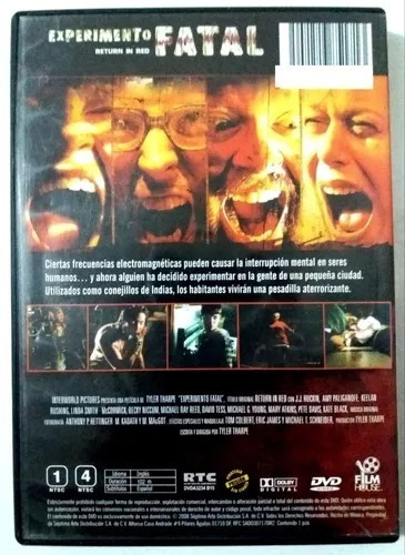 Experimento Fatal / Return In Red (Usado)