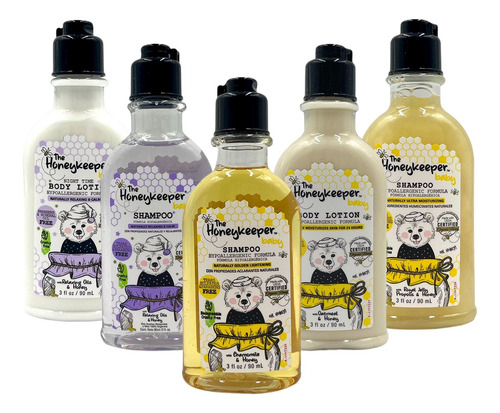 The Honeykeeper Baby Set De Regalo 5 Piezas