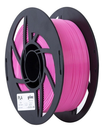 Imagen 2 de 3 de Filamento 3D PLA Grilon3 de 1.75mm y 1kg rosa