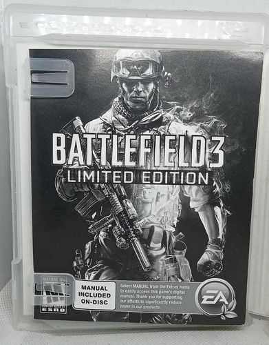 Battlefield 3 Limited Edition Ps3 Usado (Usado)