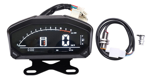 Medidor Digital Universal Con Pantalla Lcd, Velocímetro, Cue