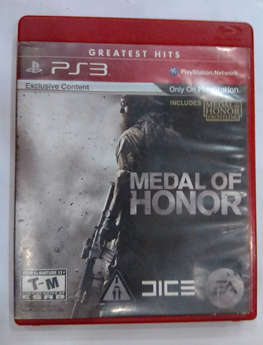 Medal Of Honor. Ps3 Original Usado. Qqk.