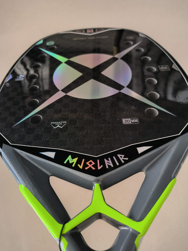Raquete Heroes Mjolnir 2025 Cor Cinza