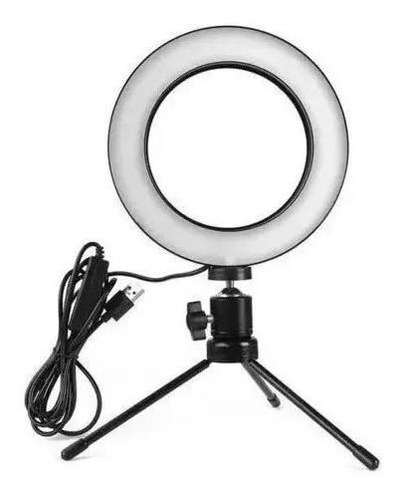 Iluminador De Led Ring Light Com 16cm Youtuber