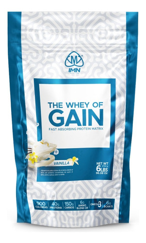 Proteina The Whey Of Gain 6 Lb - Unidad a $127415