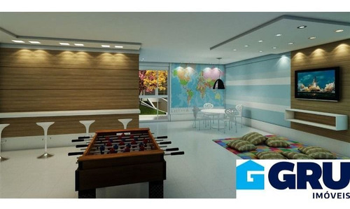 Imagem 4 de 13 de Apartamentos Em Guarulhos De 58 E 59m². 2 Dormitórios Com Suíte E Terraço Com Churrasqueira.