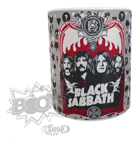 Taza Black Sabbath Banda De Rock