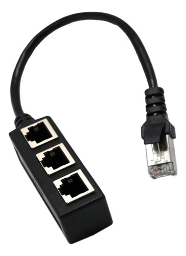 L Cable Conector Conector Rj45 1 A 3 Ethernet Lan Splitter