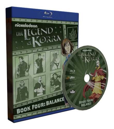 Blu-ray Avatar: A Lenda De Korra - Complete Series