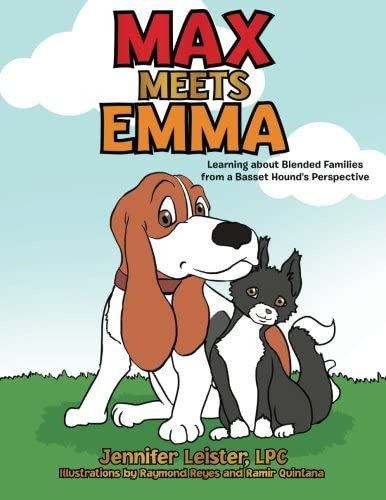 Max Meets Emma Learning About Blended Families From A Basset Houndøs Perspective, De Leister Lpc, Jennifer. Editorial Jennifer Leister, Tapa Blanda En Inglés