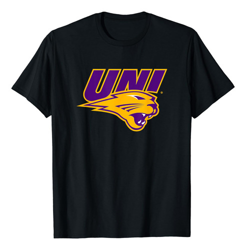 Northern Iowa Panthers Icon Logo Camiseta Licencia Ofic...