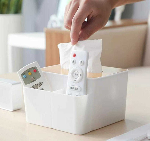 Imagen 6 de 8 de Caja Organizadora Papel Tissue Accesorios