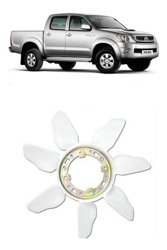 Hélice Do Radiador Hilux  3.0 2.5 Pick-up E Sw4 2005 À 2015