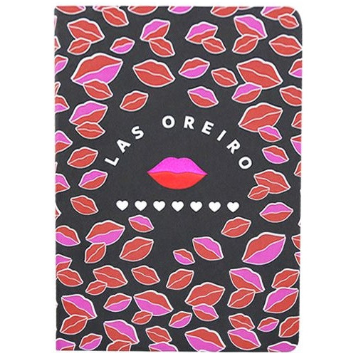 Cuaderno A5 Las Oreiro Tapa Dura Libreta 80 Pag Caligrafía 