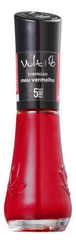 Esmalte Cremoso Vult 5free Meu Vermelho 8ml