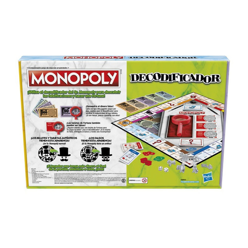 Imagen 6 de 6 de Hasbro Monopoly Decodificador