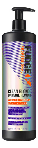 Acondicionador Fudge Clean Blonde Daños Rebobinado Violet-.