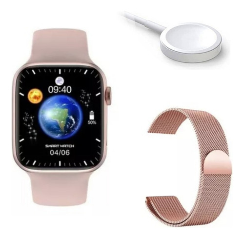 Reloj Smartwatch W28 Pro Para Samsung Xiomi iPhone Malla Nfc