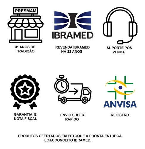 Imagem 3 de 3 de Striat Aparelho De Microgalvânica Ibramed